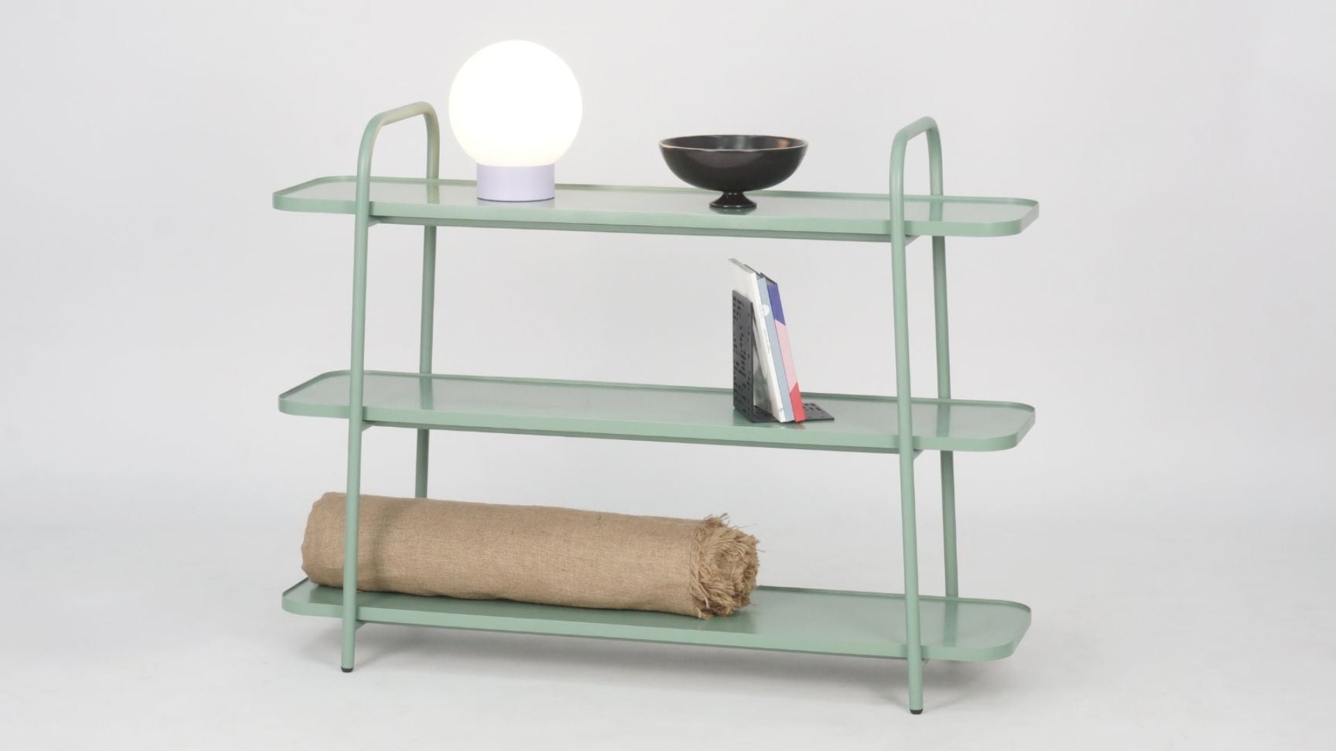 agos–co display shelves with ornaments