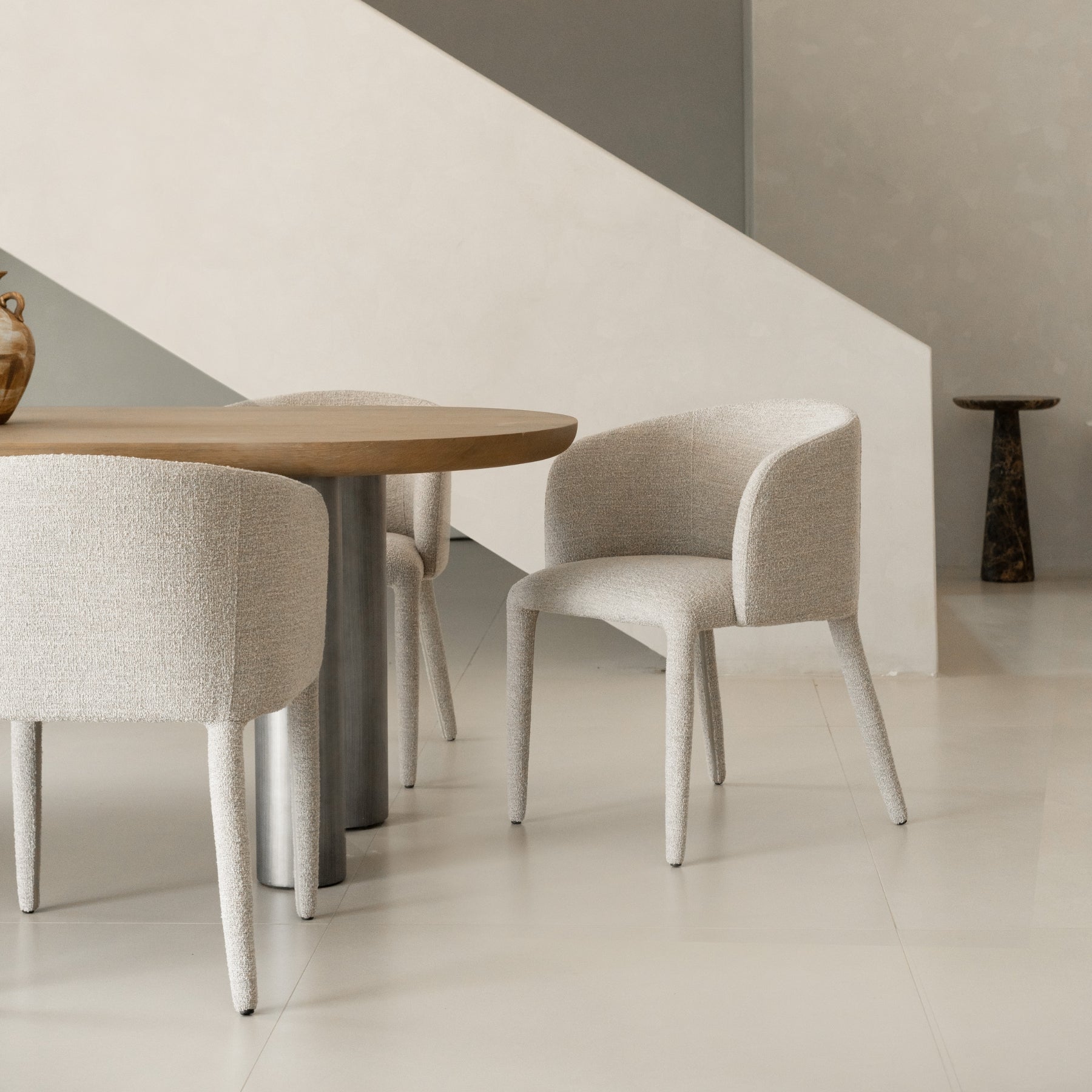 Apollo Dining Chair | Limestone