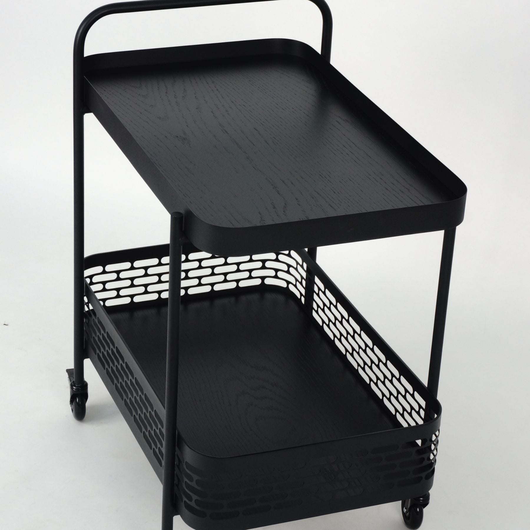 Elio Bar Cart | Black Oak