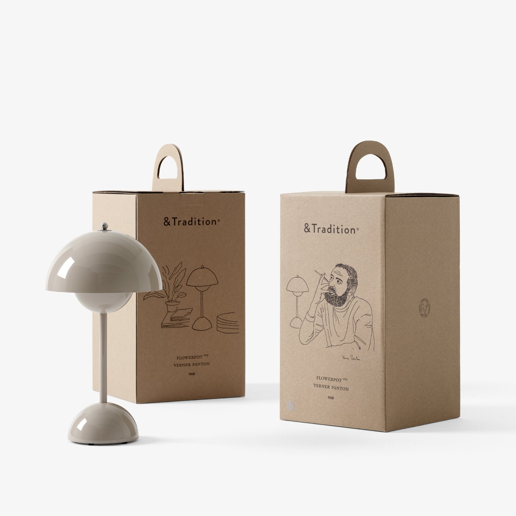 Flowerpot VP9 Portable Lamp