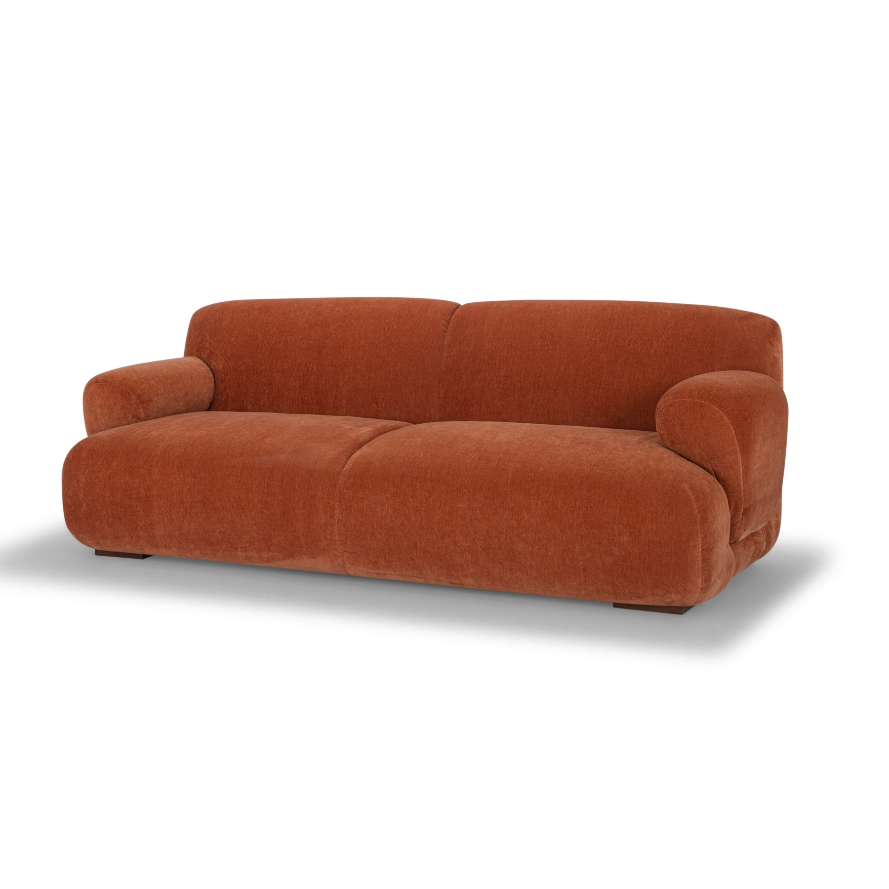 harvey 3 seater sofa rust#colour_rust