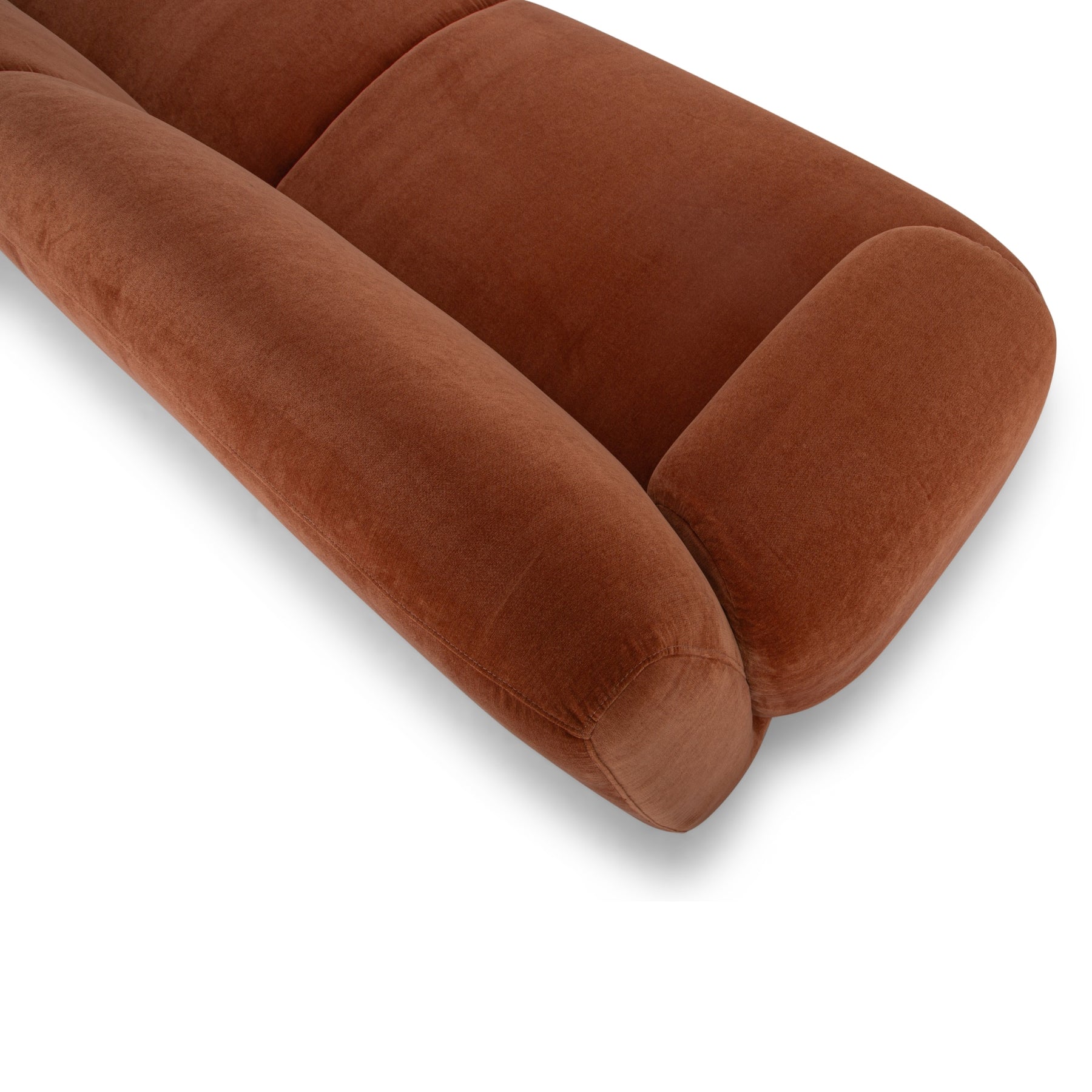 harvey 3 seater sofa rust#colour_rust