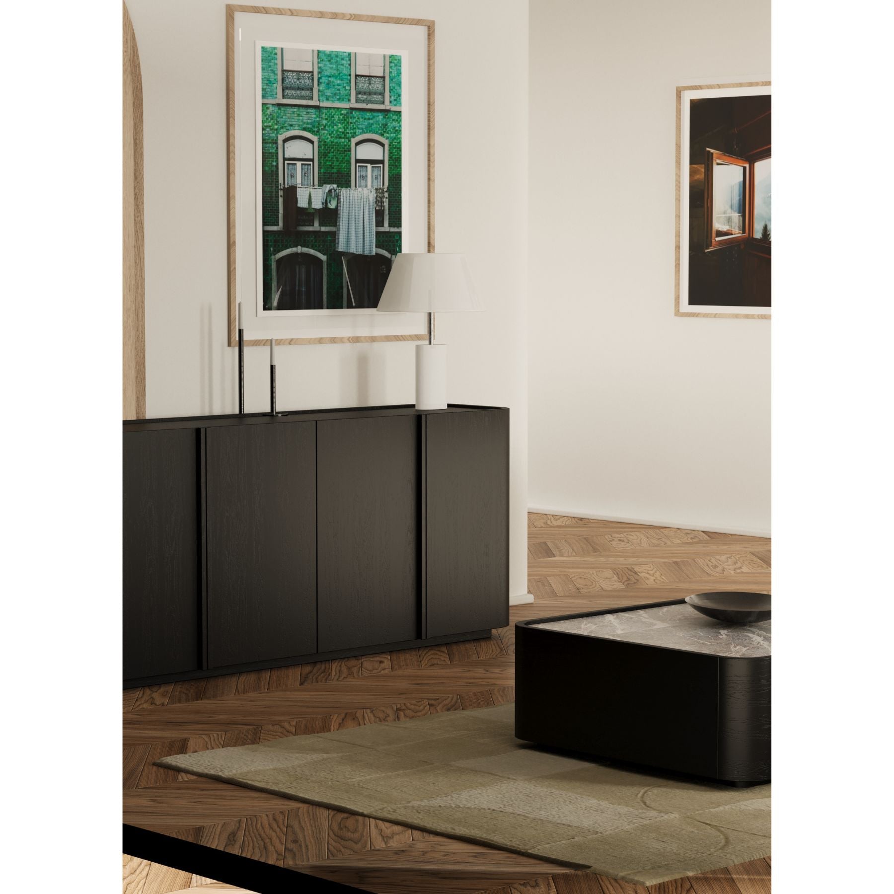 Mason Sideboard | Black Oak