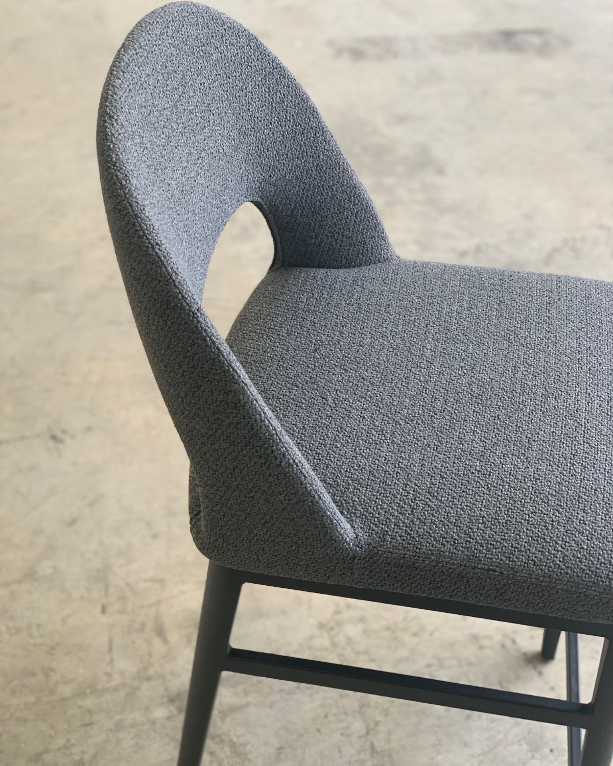 Cleo Counter Stool | Grey