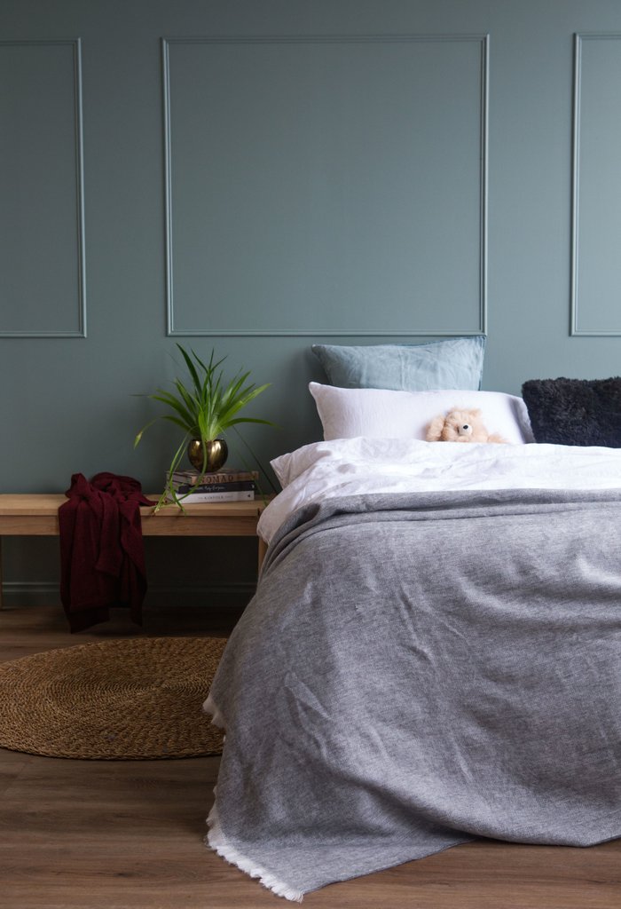 Fringed Throw | Grey - agos - co