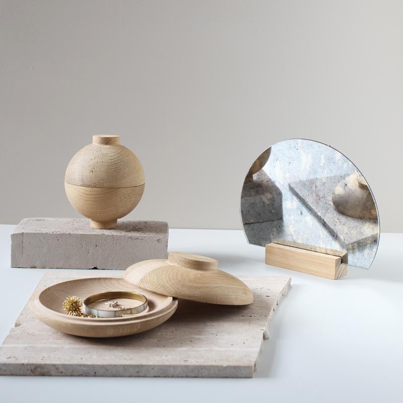 Wooden Galaxy | Oak-Storage Decor-agos - co