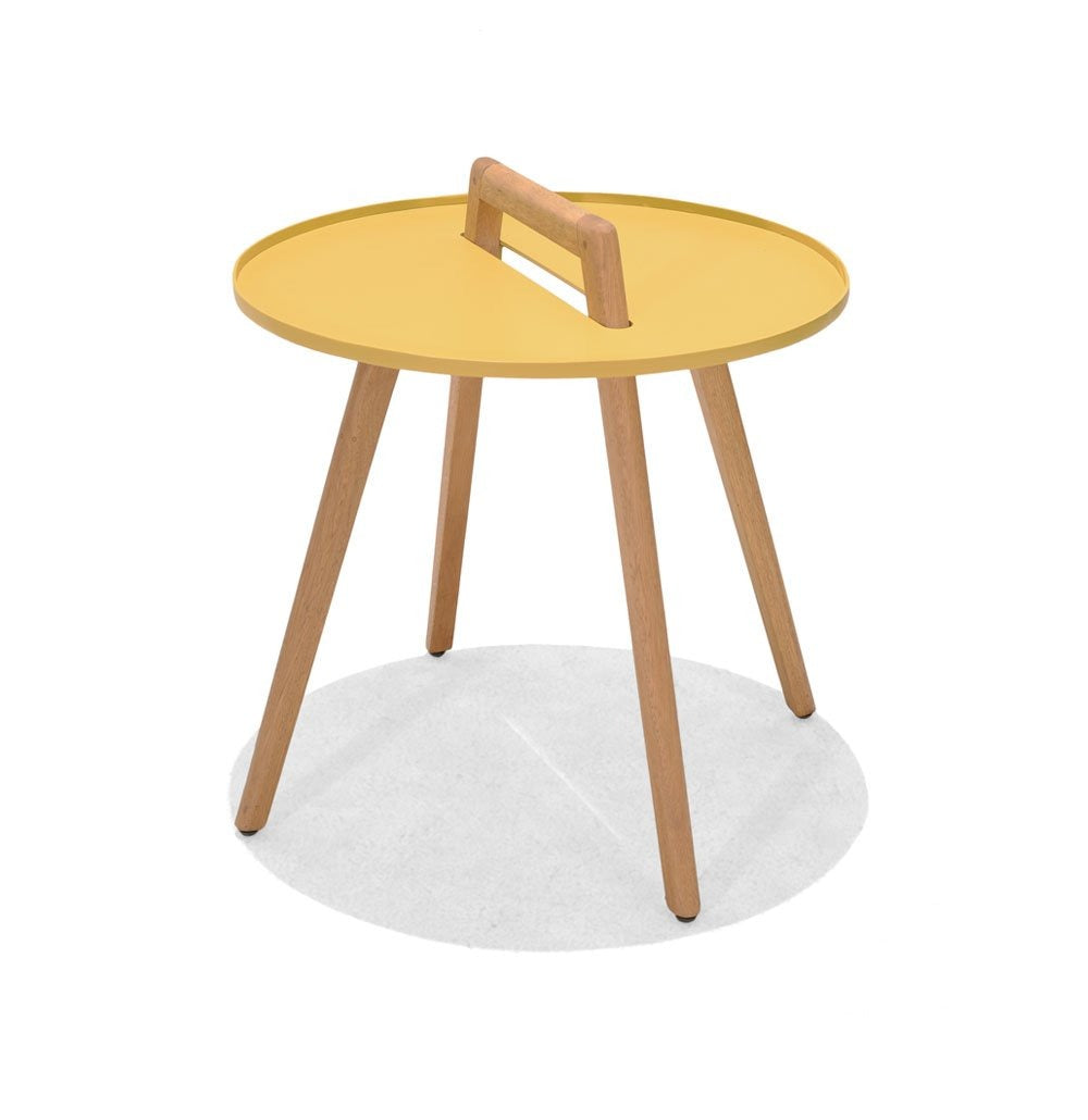 Outdoor Round Side Table | Nassau Honey - agos - co