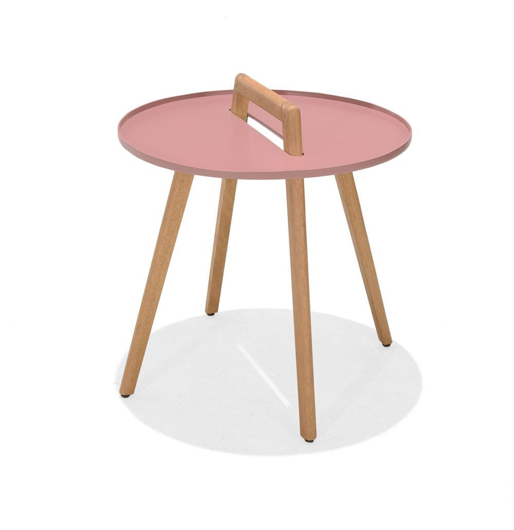 Outdoor Round Side Table | Nassau Peony - agos - co