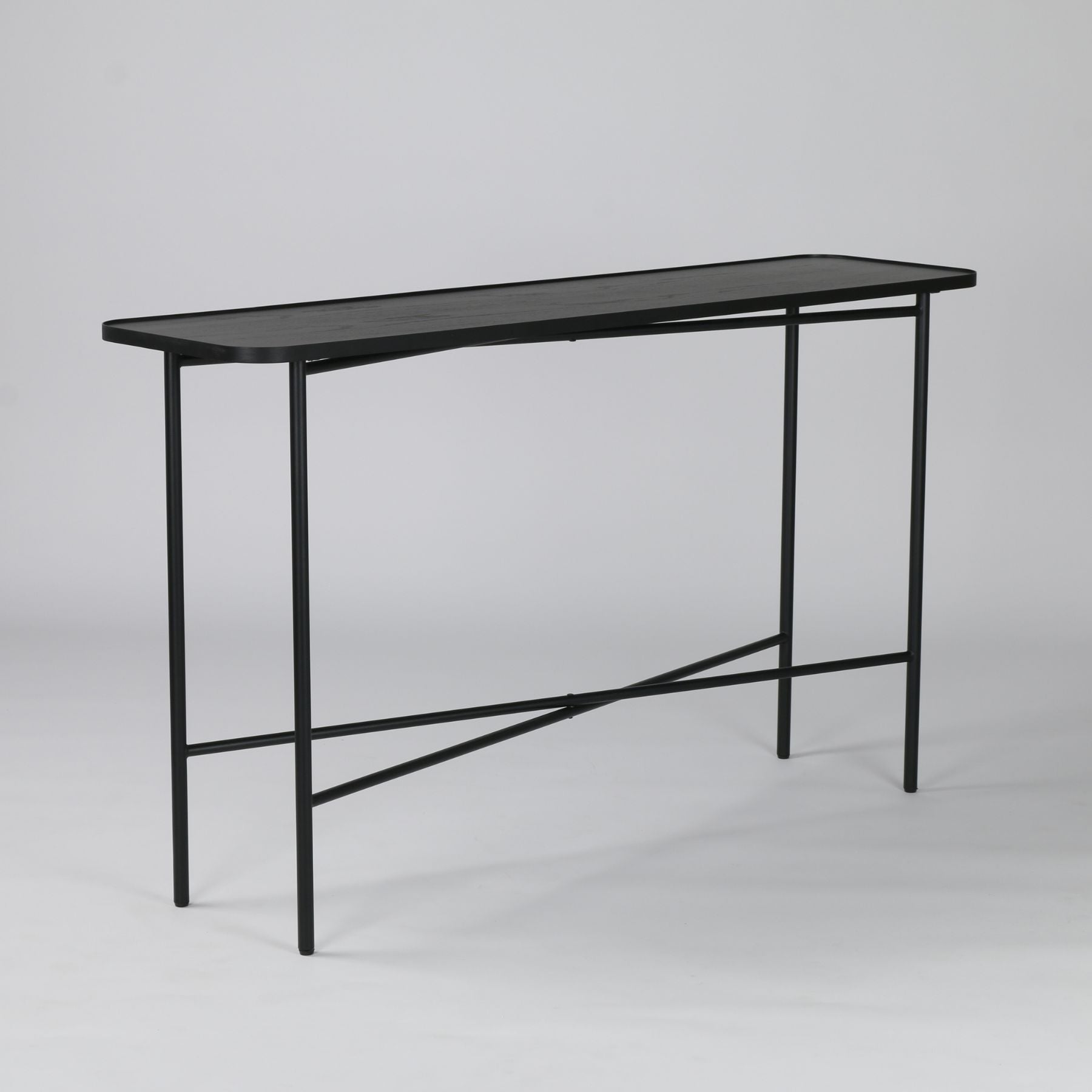 Lukas Console Table | Black Oak