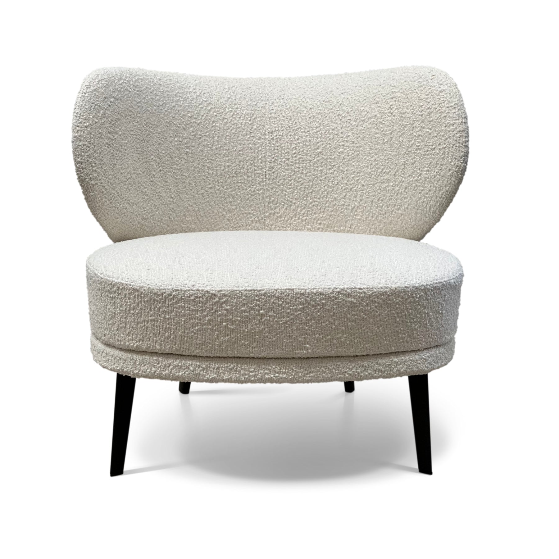 Patrice Occasional Chair | Snow Boucle
