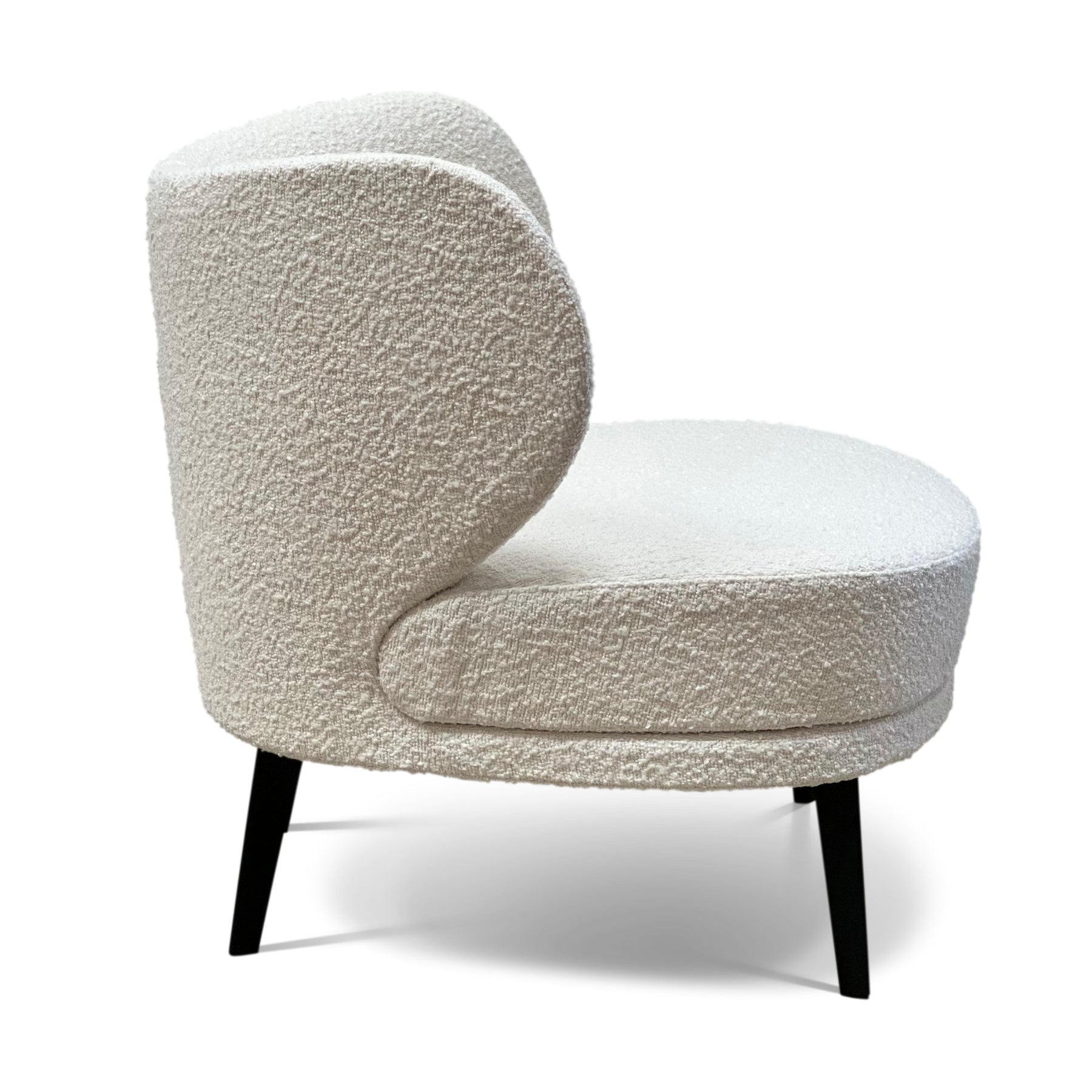 Patrice Occasional Chair | Snow Boucle