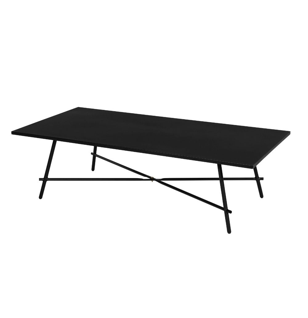 Rectangular Coffee Table | Matte Black