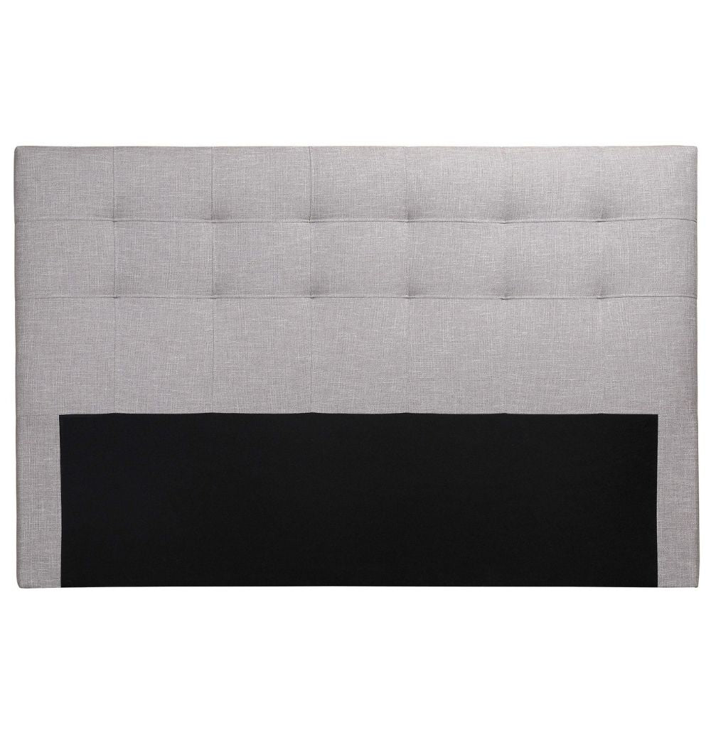 Upholstered King Size Bedhead | Mathilde Grey