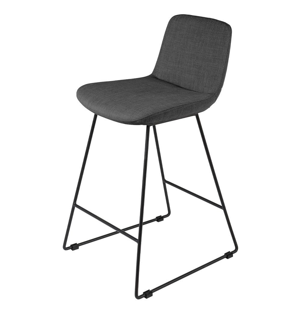 Harrison Barstool | Dark Grey - agos - co