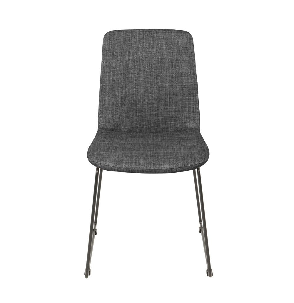 Harrison Dining Chair | Dark Grey Set of 2 - agos - co
