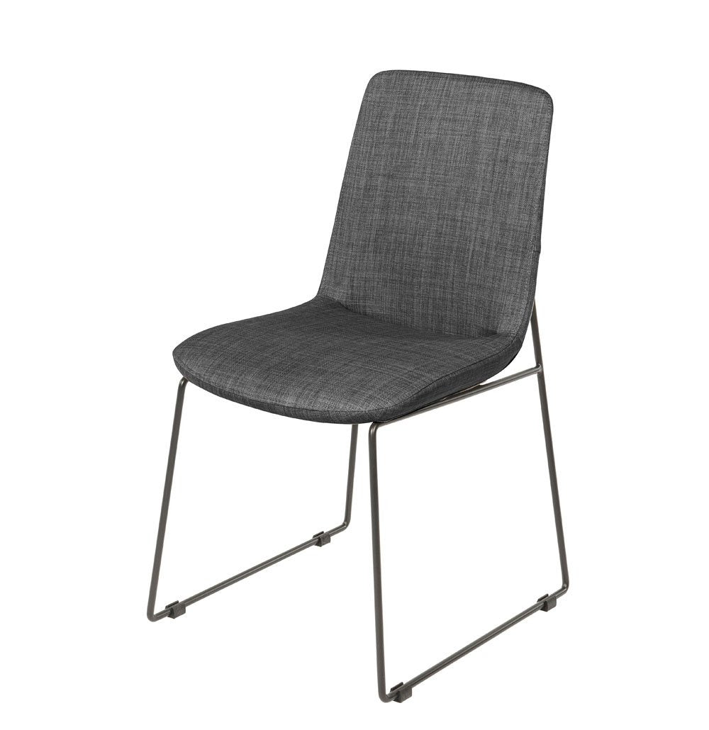 Harrison Dining Chair | Dark Grey Set of 2 - agos - co
