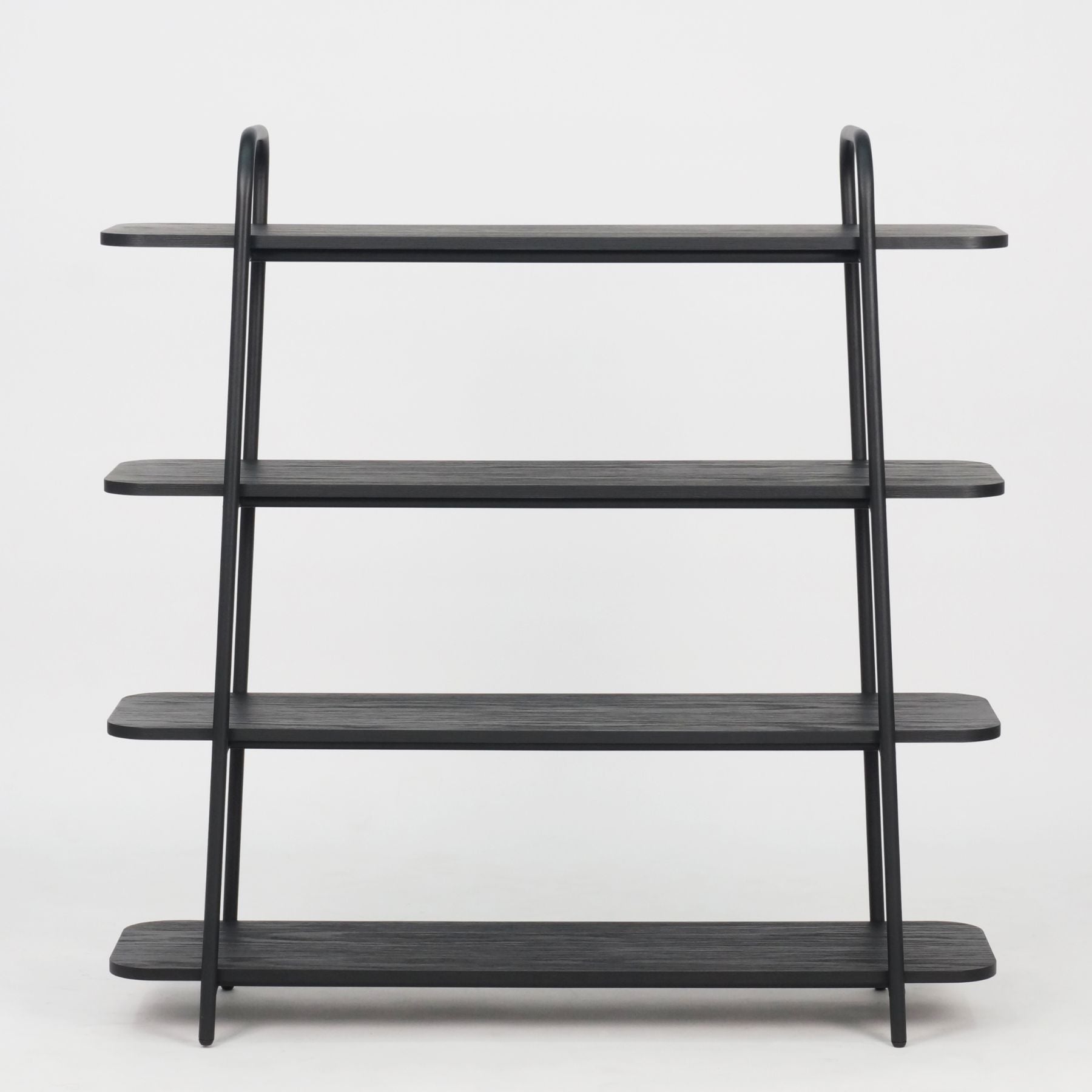 arlo shelving unit large black#colour_black-oak
