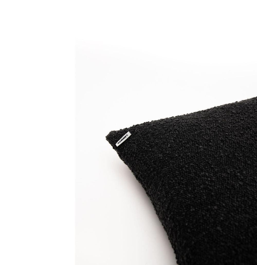 Big Boucle Cushion | Raven | Hommey | agos - co