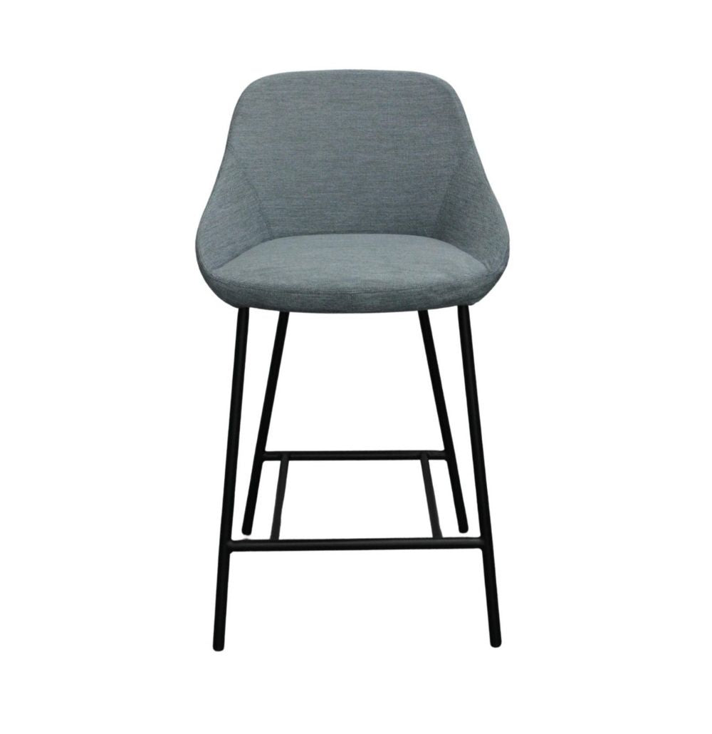 Hugo Counter Stool | Washed Blue