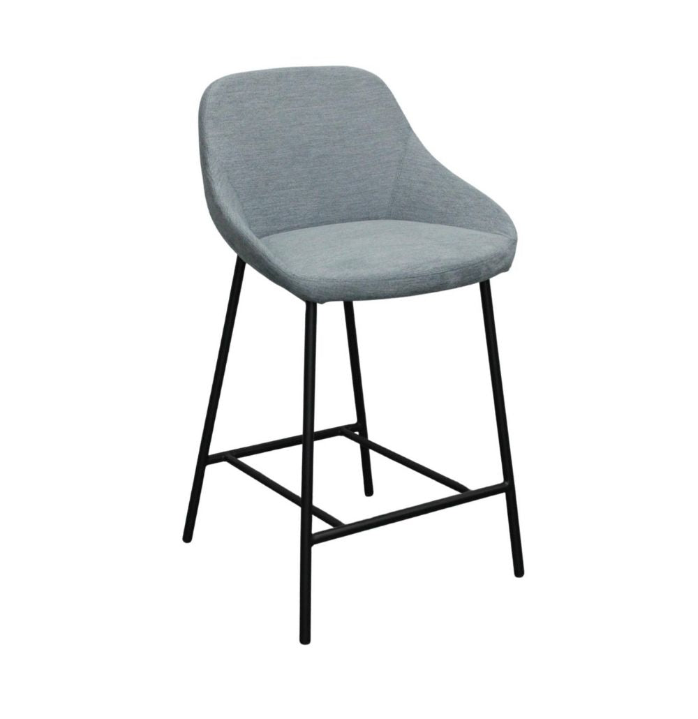 Hugo Counter Stool | Washed Blue