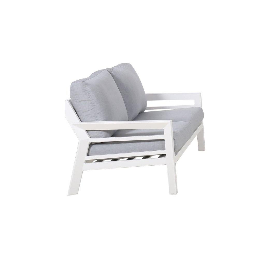 Outdoor Cavo 2 Seater Sofa | White/Grey | agos - co | agos - co