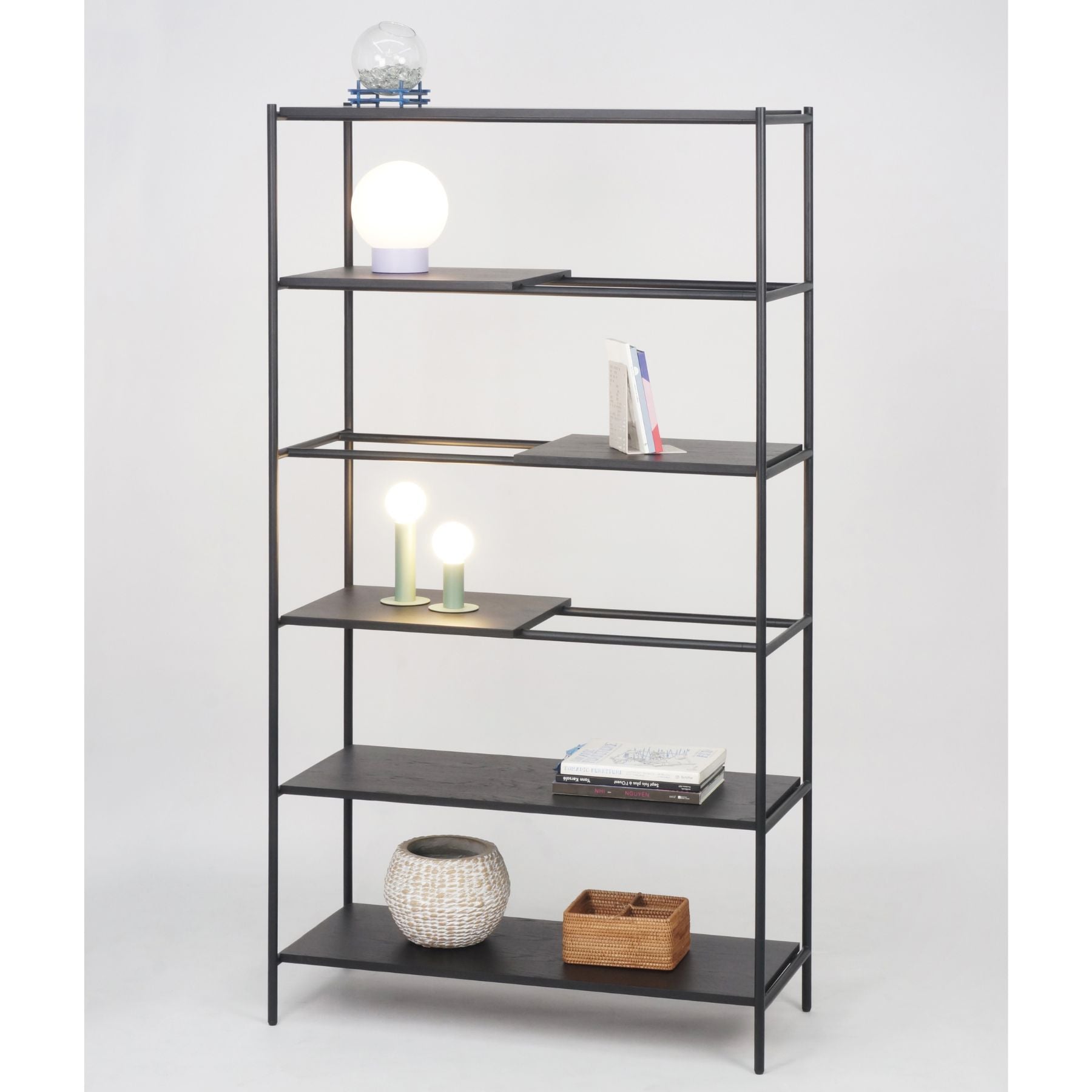 space shelving unit black oak large#colour_black-oak