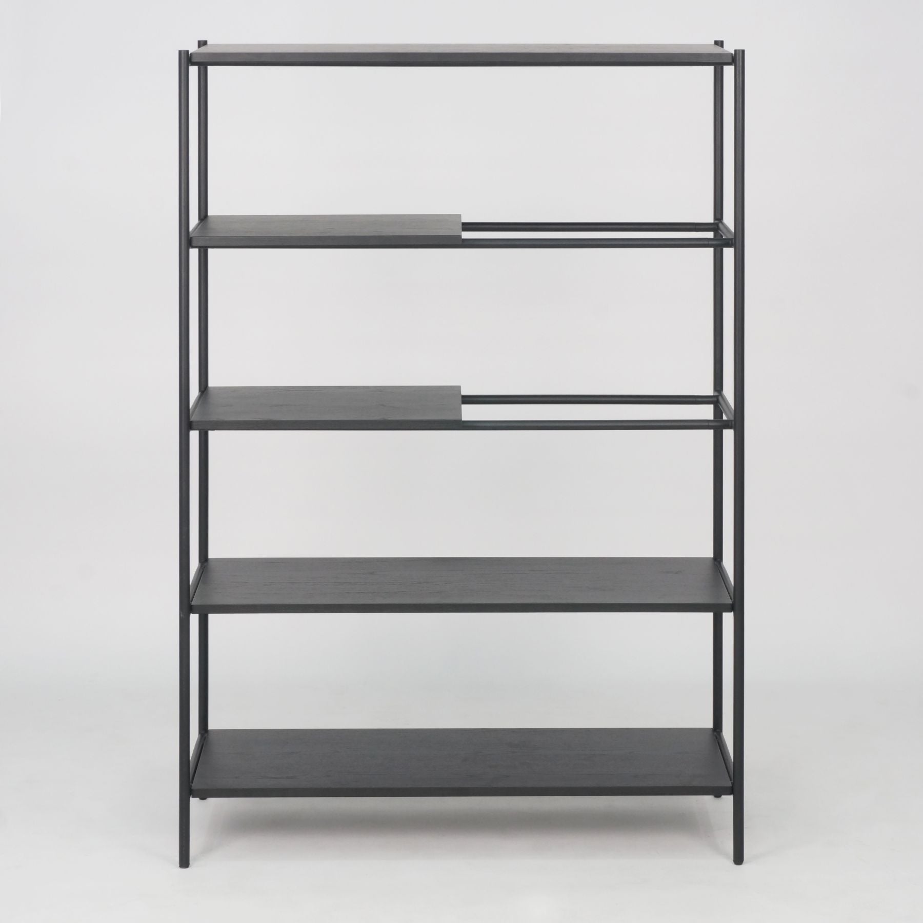 space shelving unit black oak medium#colour_black-oak