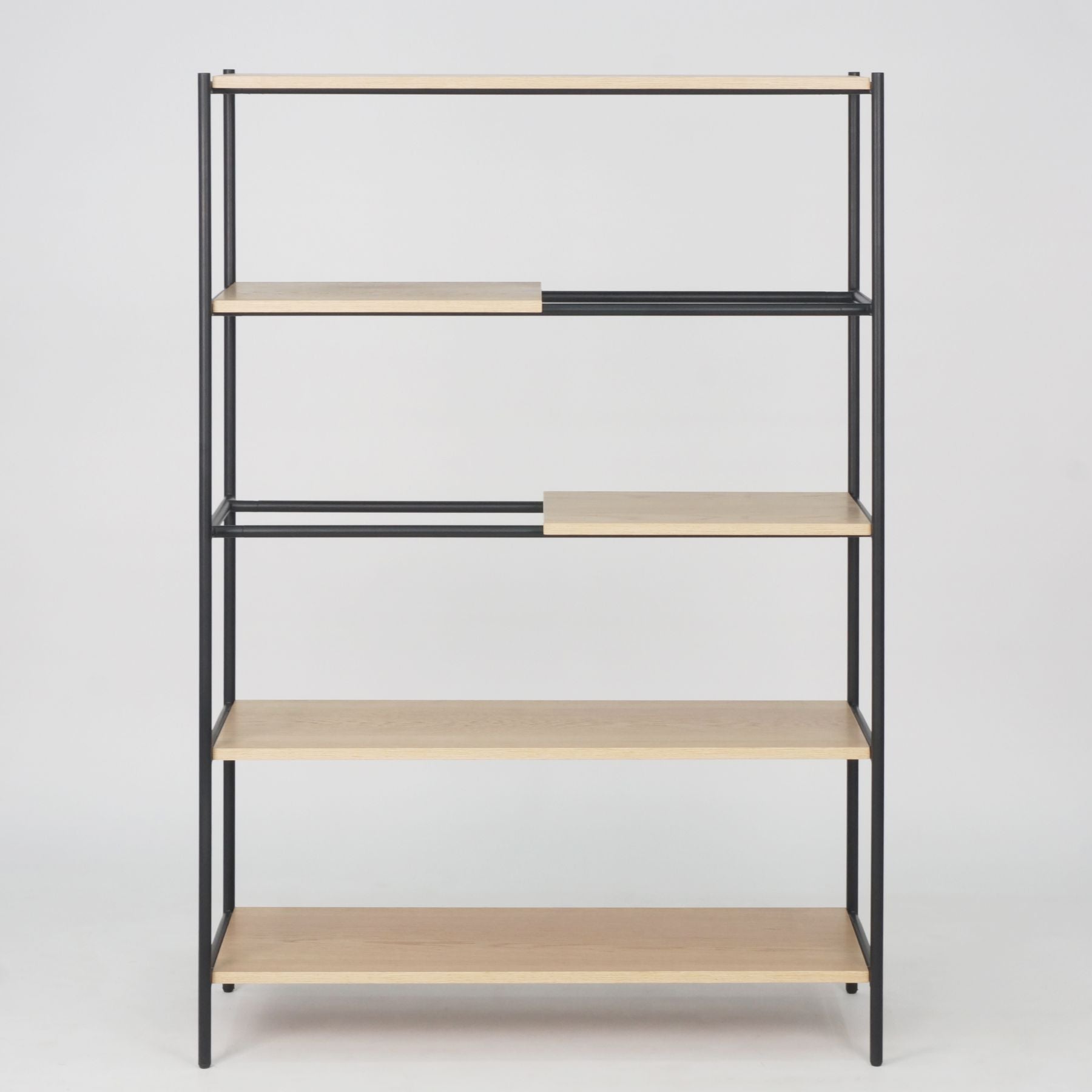 space shelving unit medium natural oak#colour_natural-oak