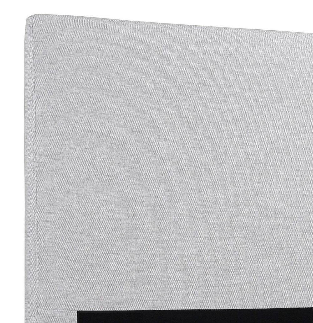 Upholstered King Size Bedhead | Iven Mixed Grey