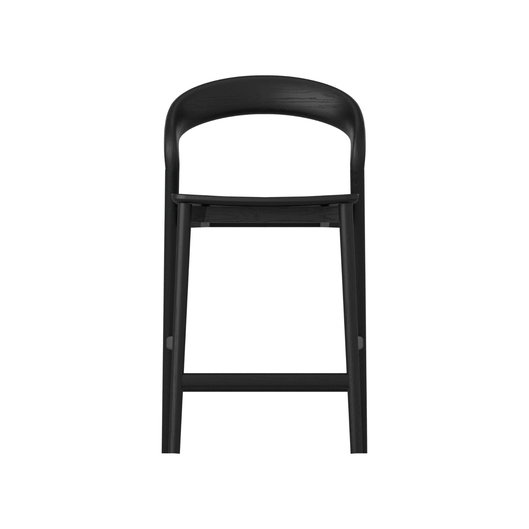 Harold Counter Stool| Black Oak