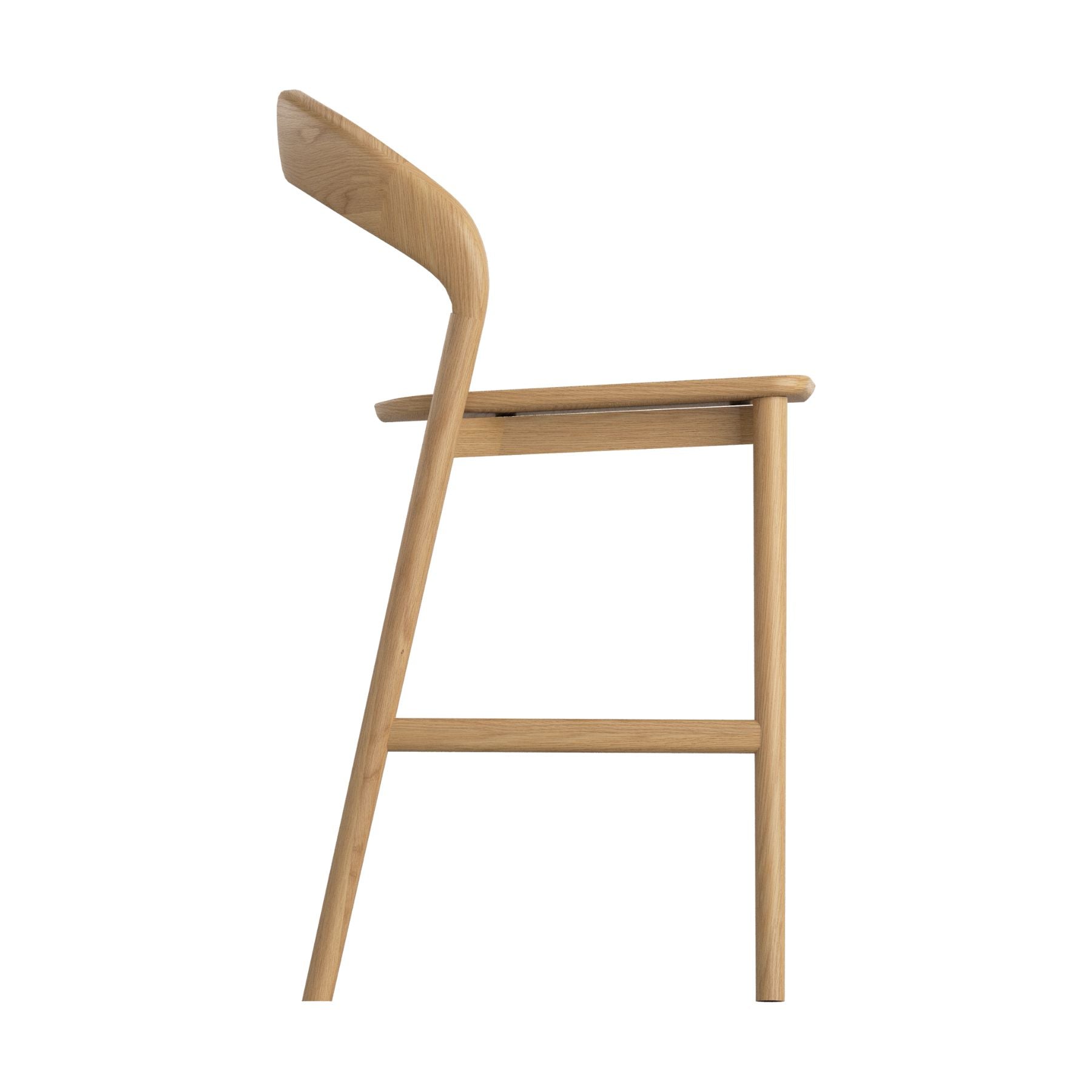 Harold Counter Stool| Natural Oak