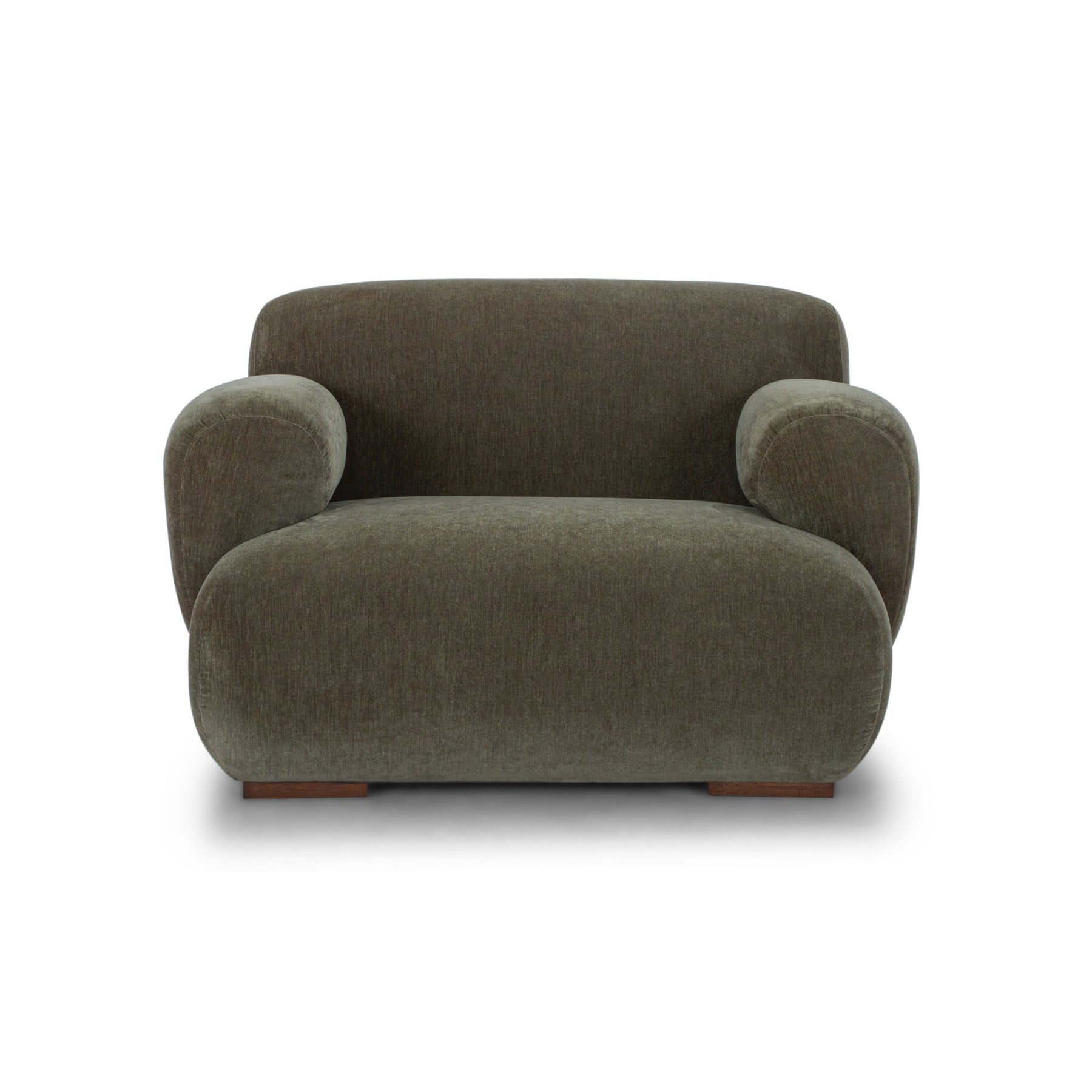 Harvey 1 Seater Sofa | Olive