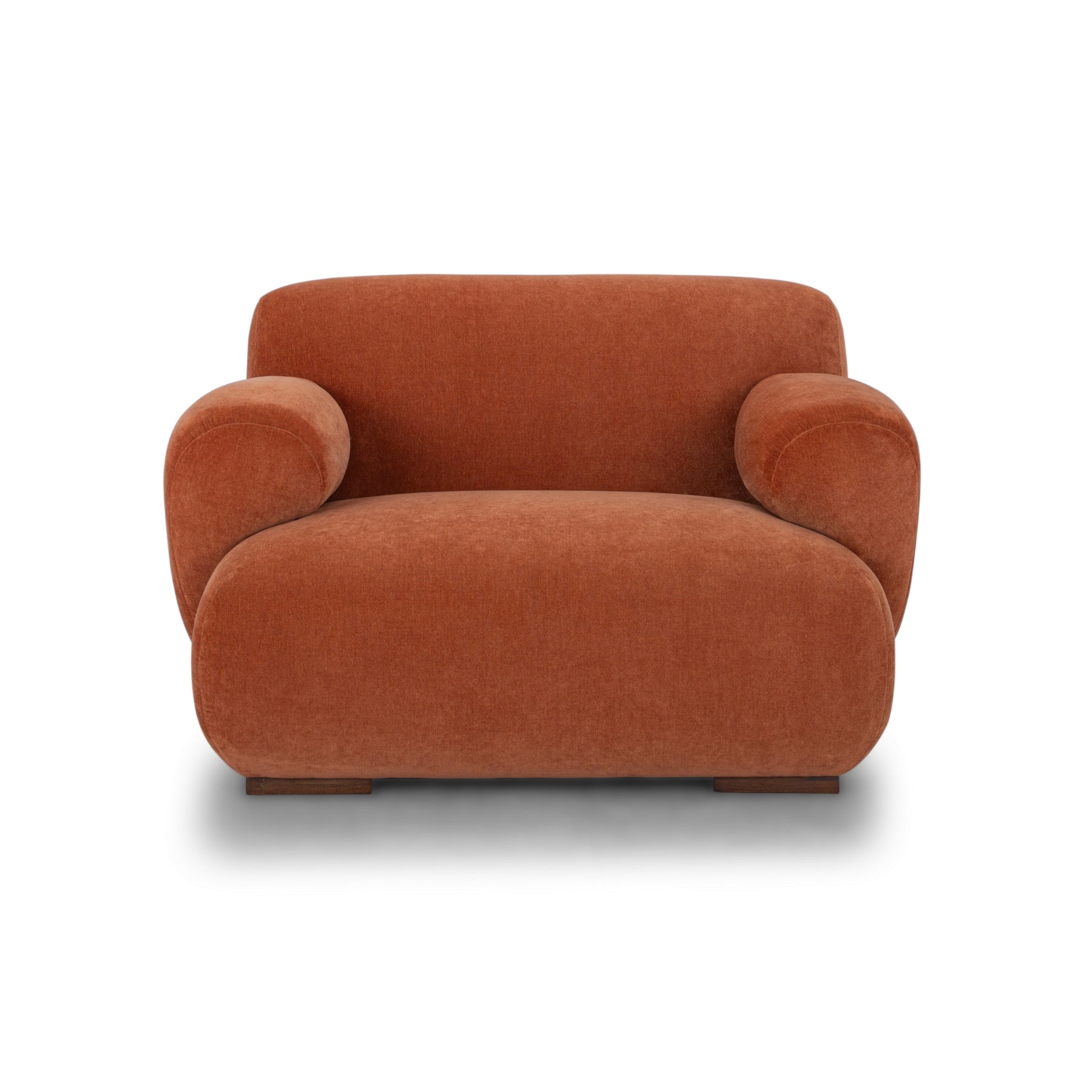 Harvey 1 Seater Sofa | Rust