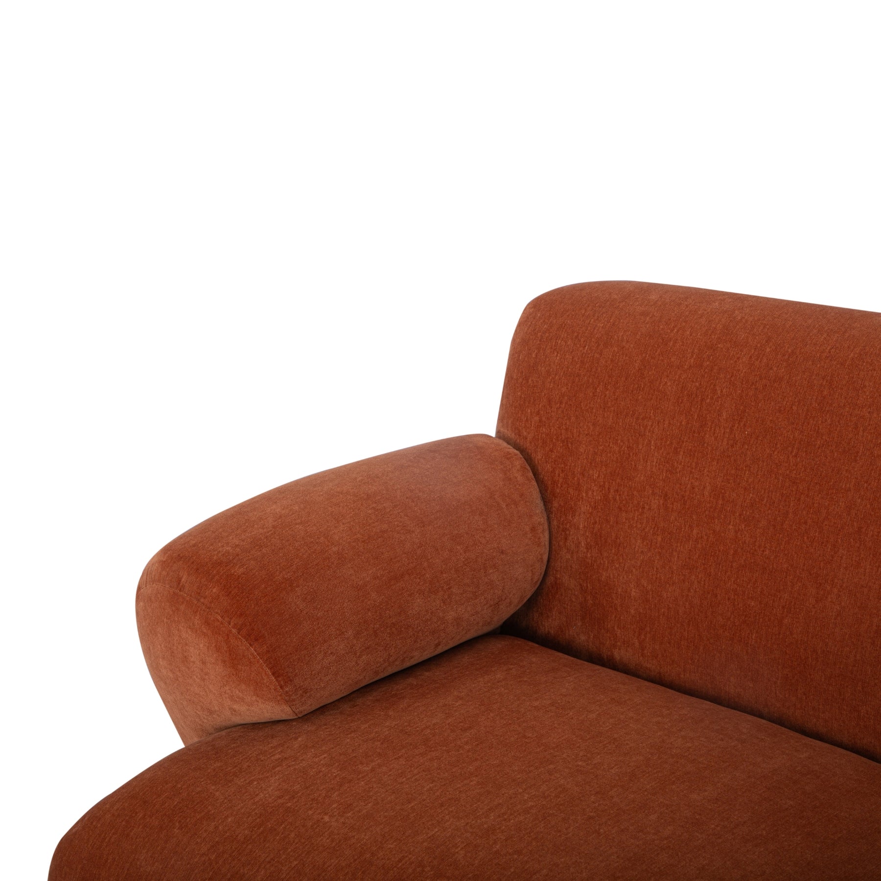 Harvey 1 Seater Sofa | Rust