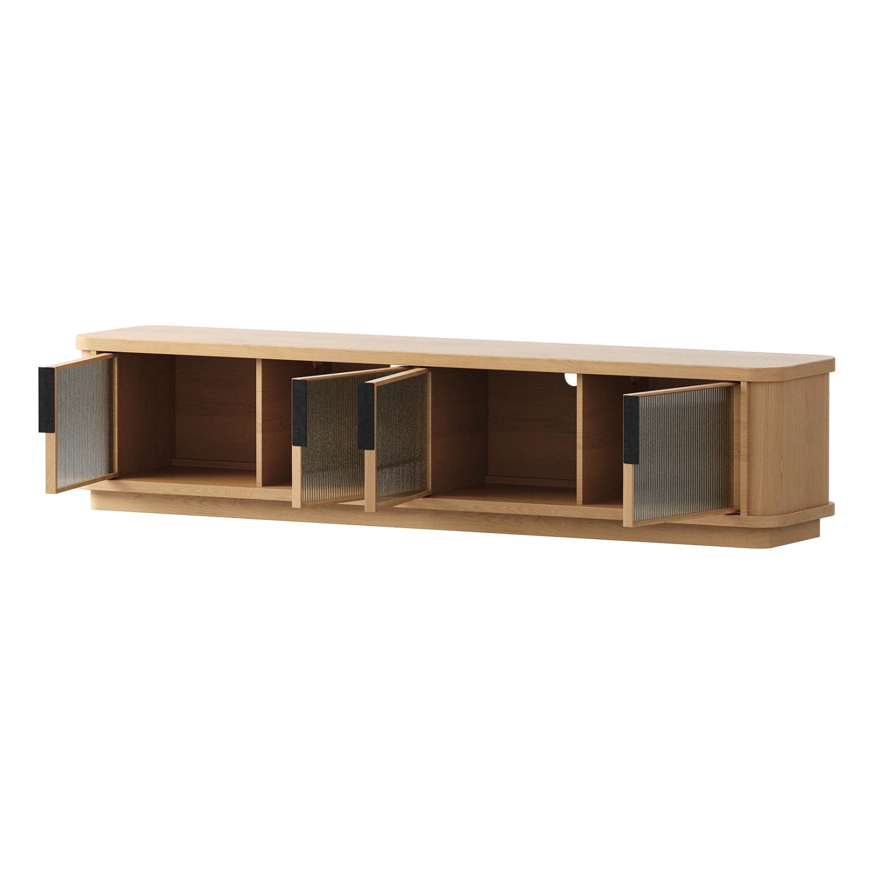 Watson Entertainment Unit | American Oak 220cm