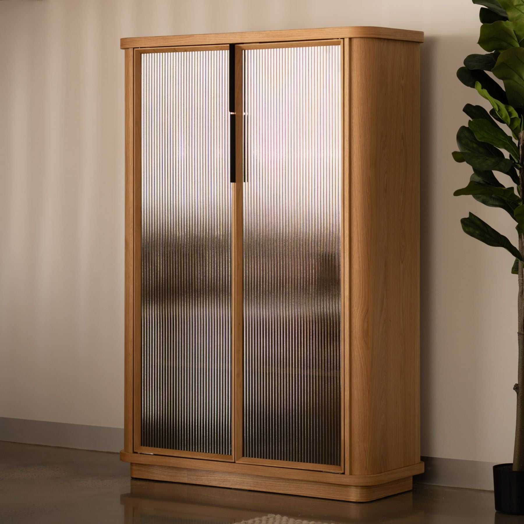 Watson Wine Cabinet | American Oak