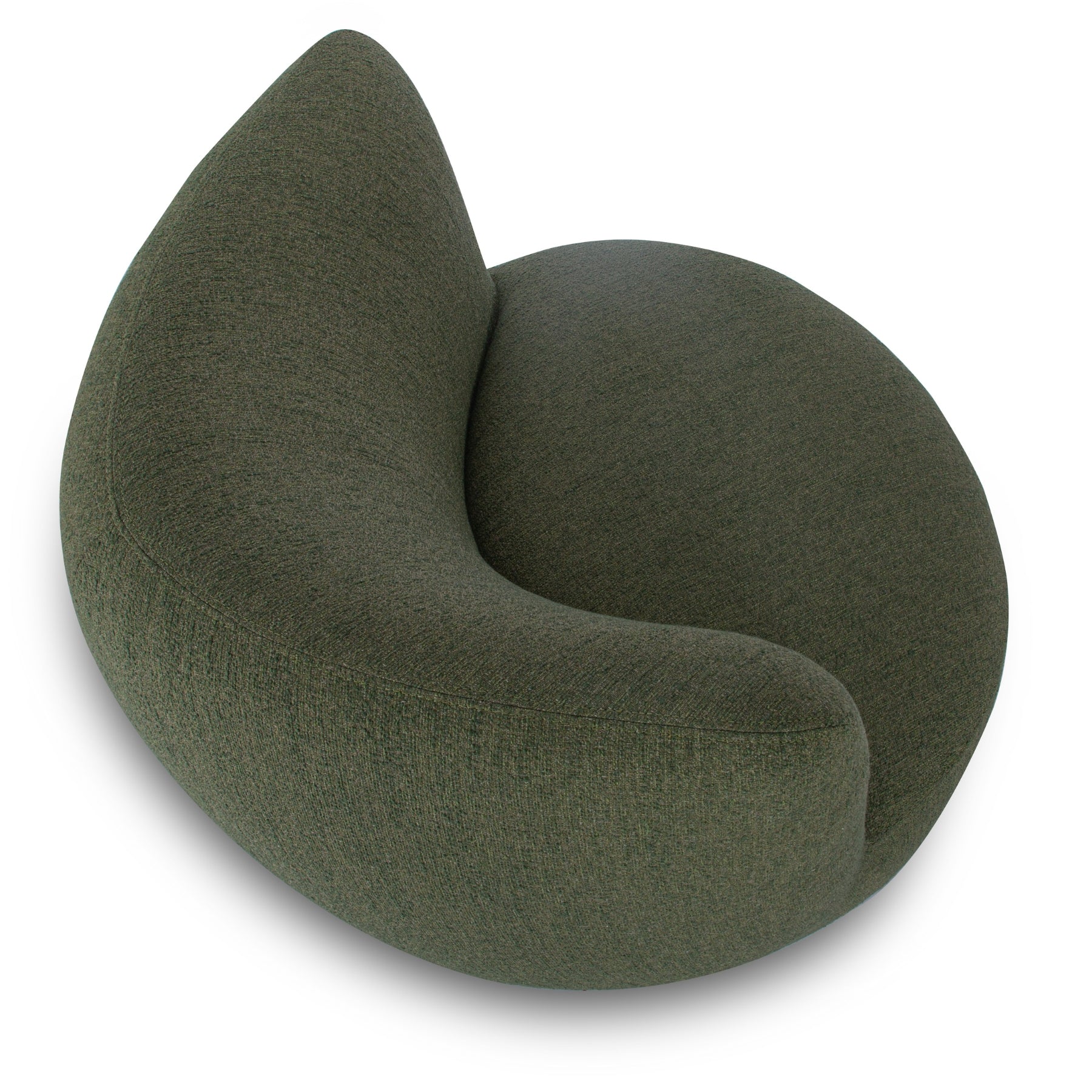 Alessia Swivel Accent Chair | Forest