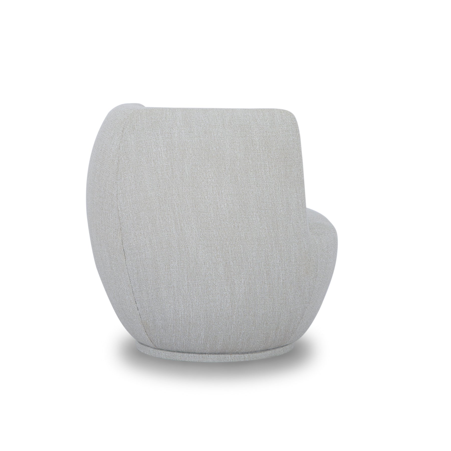 Alessia Swivel Accent Chair | Natural