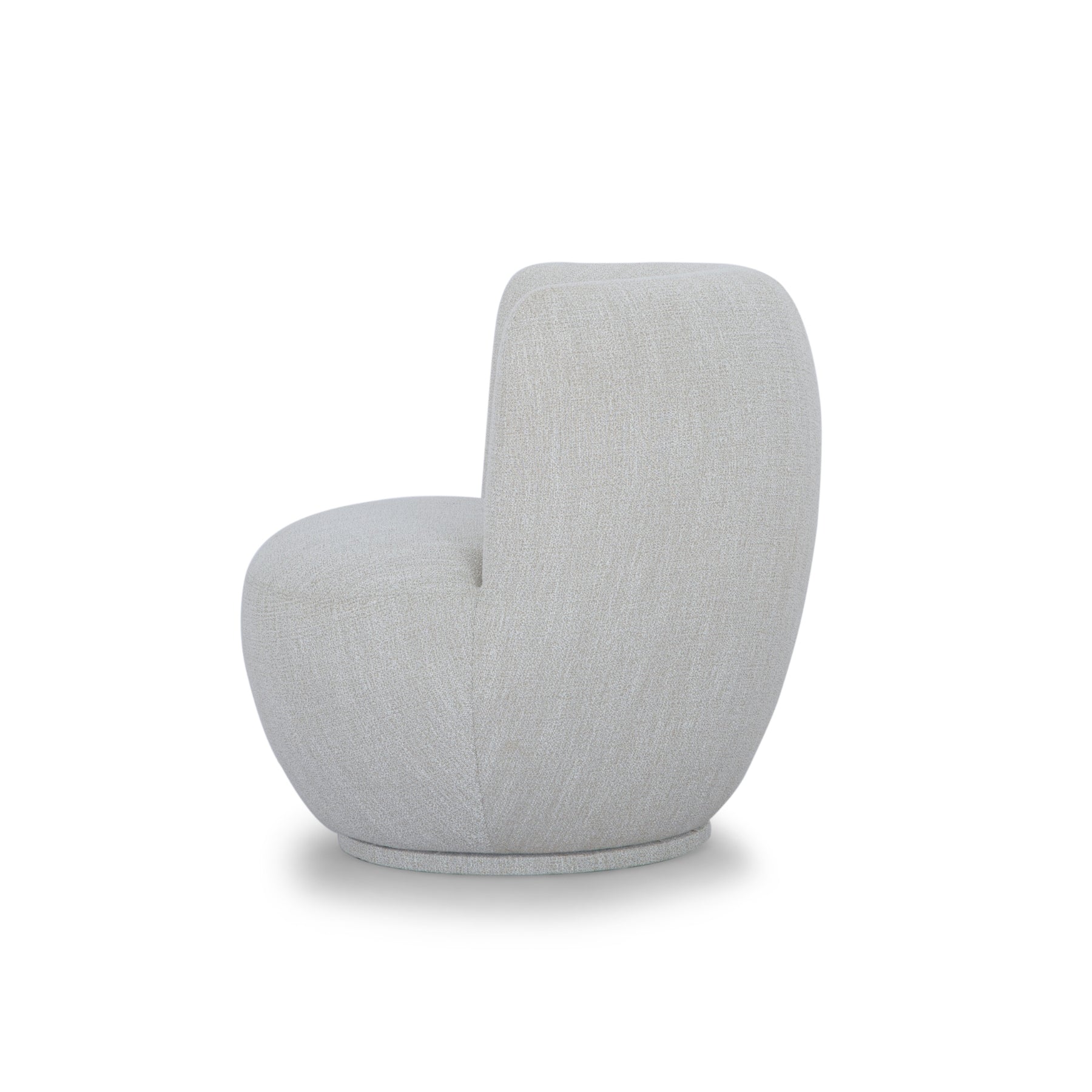 Alessia Swivel Accent Chair | Natural