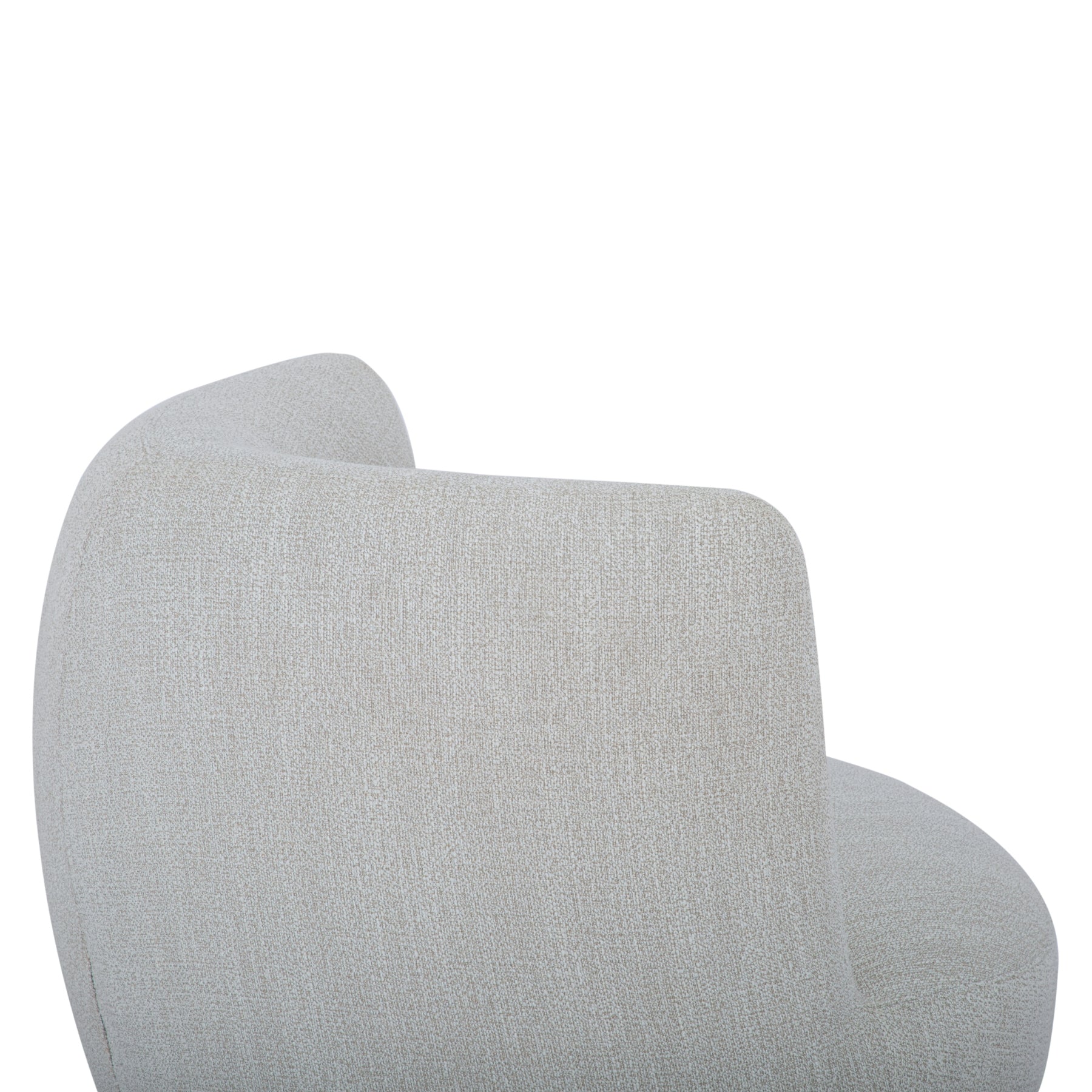 Alessia Swivel Accent Chair | Natural