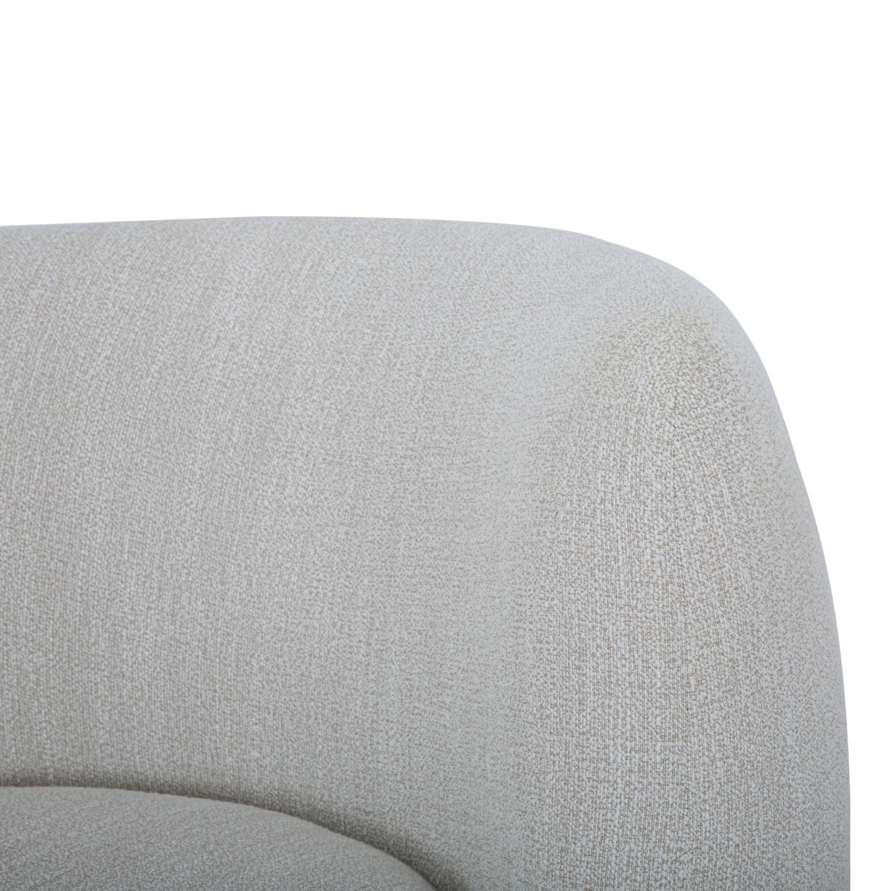 Alessia Swivel Accent Chair | Natural