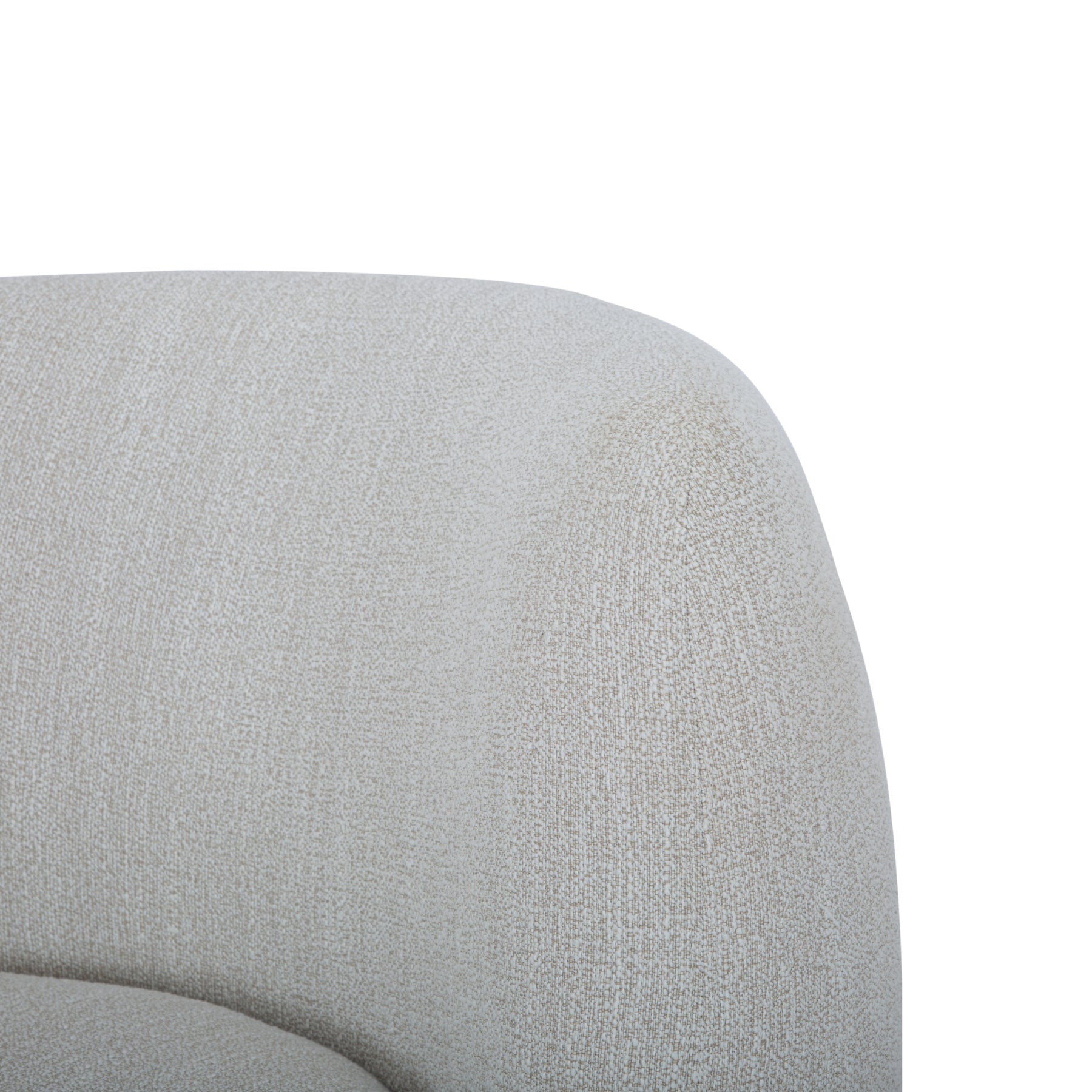 Alessia Swivel Accent Chair | Natural