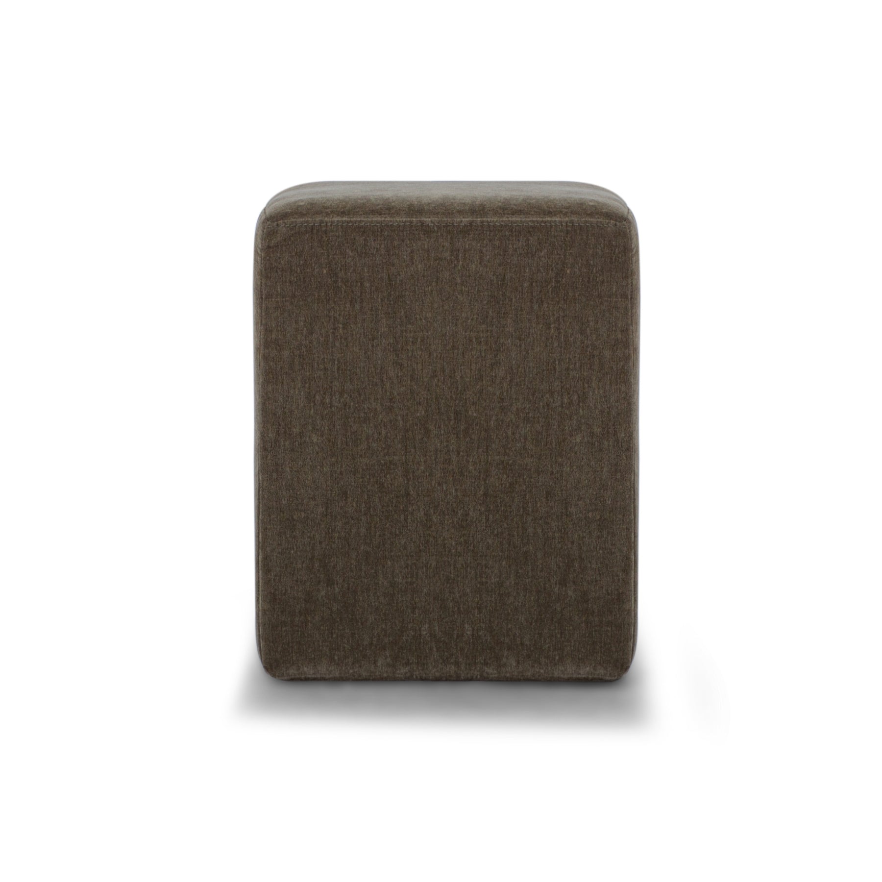 Alix Ottoman | Olive Green