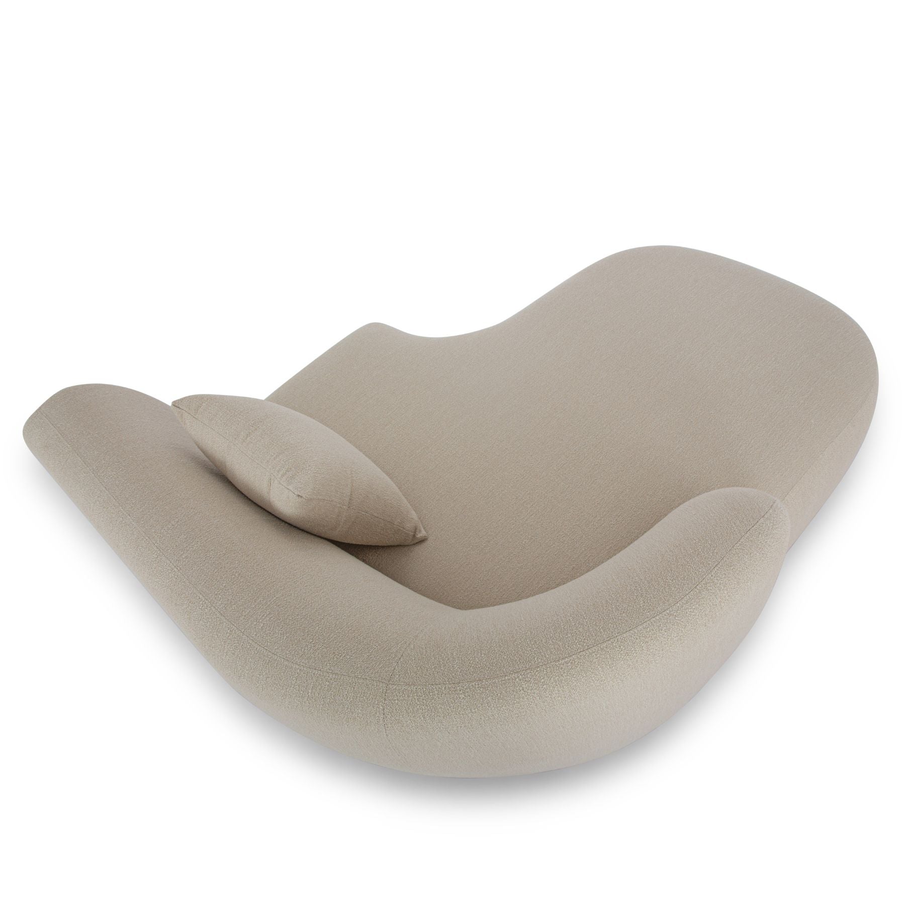 amber 3 seater modular sofa chaise beige right#colour_beige