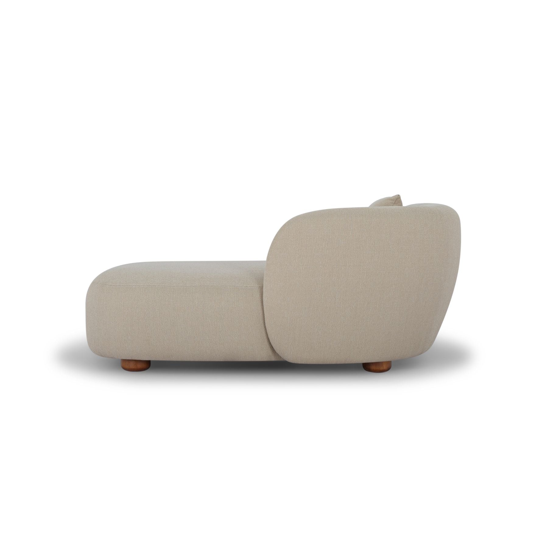amber 3 seater modular sofa chaise beige left#colour_beige