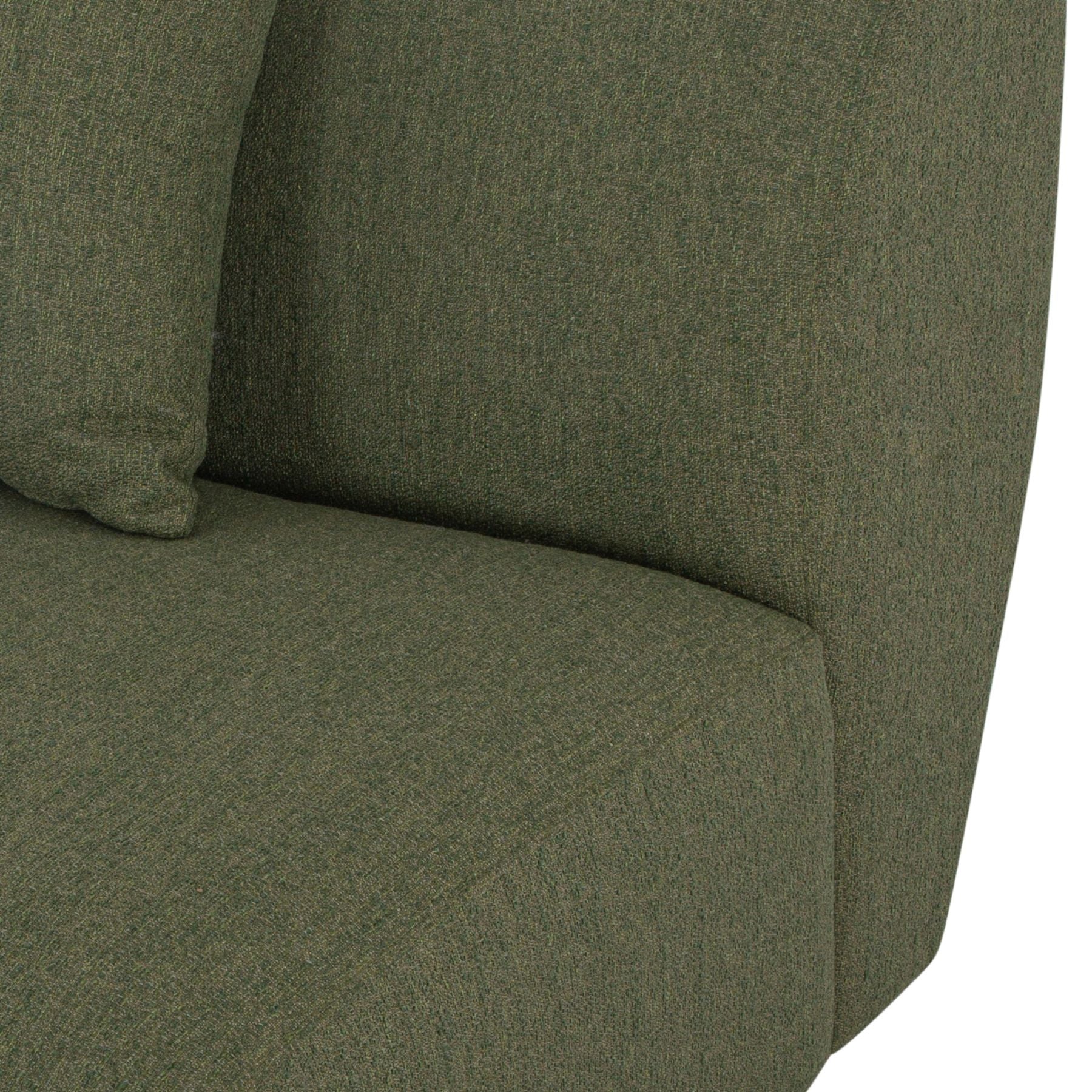 amber 3 seater modular sofa chaise forest right#colour_forest