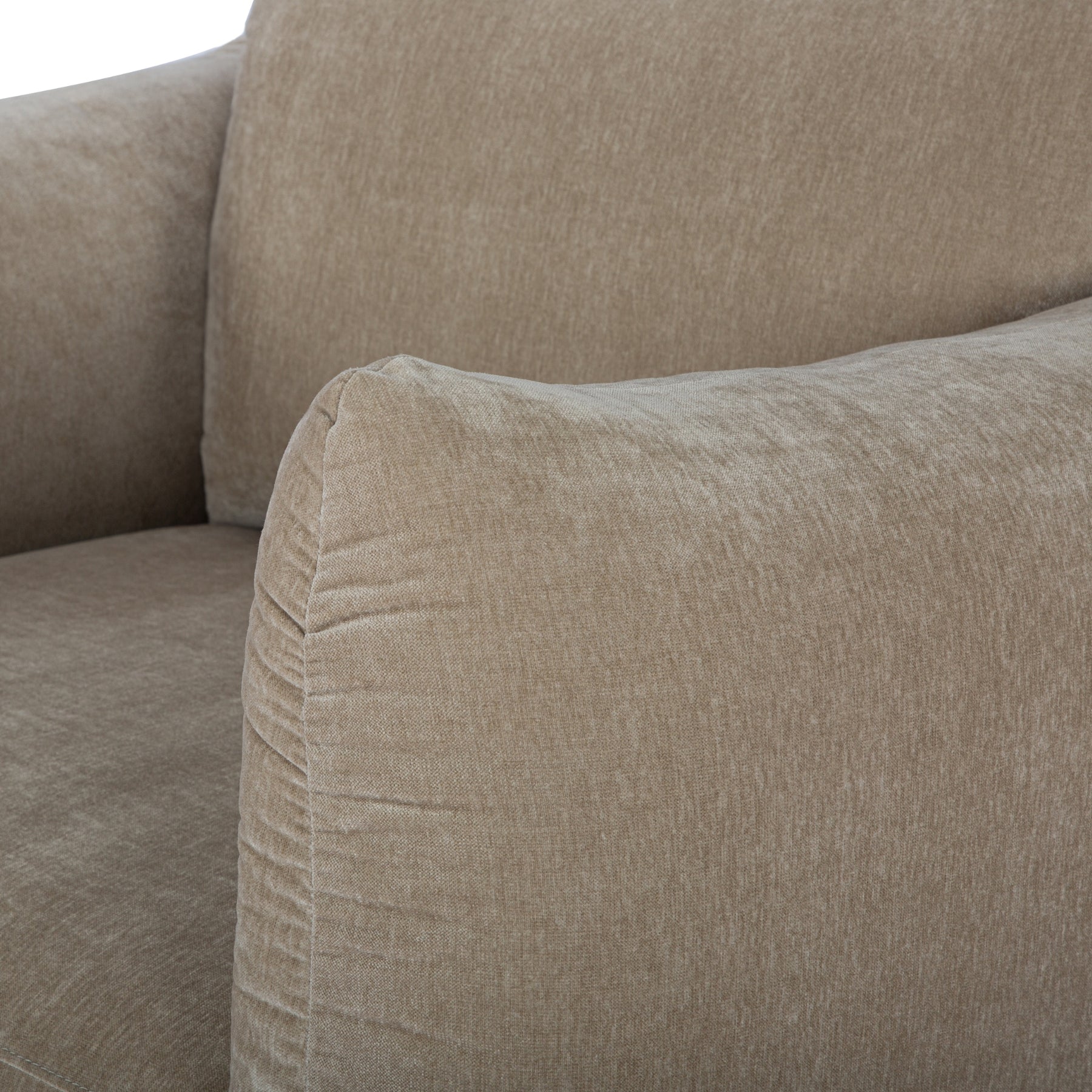 Beverly 1 Seater Sofa |  Latte