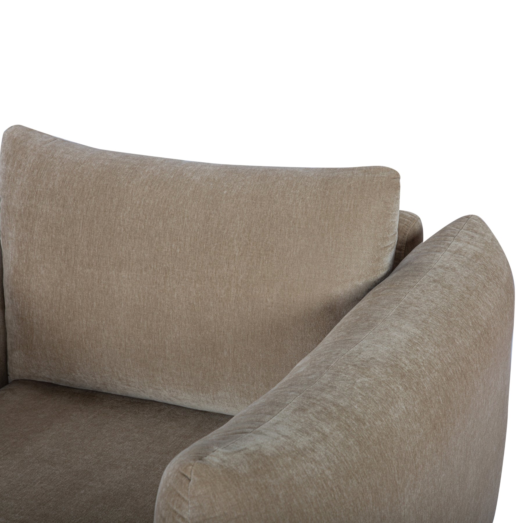 Beverly 1 Seater Sofa |  Latte