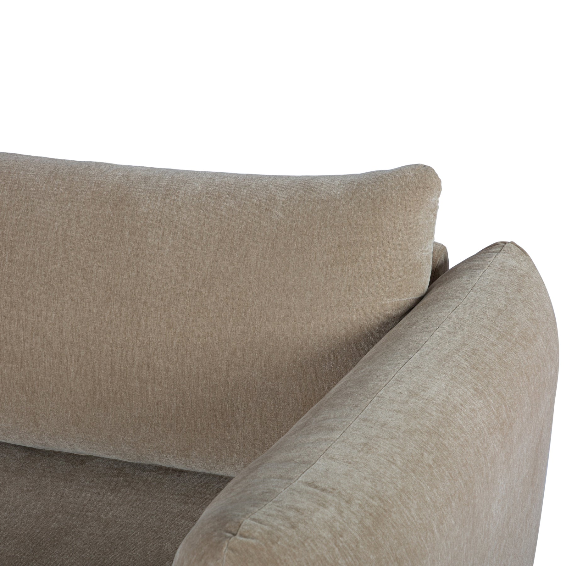 Beverly 3 Seater Sofa |  Latte