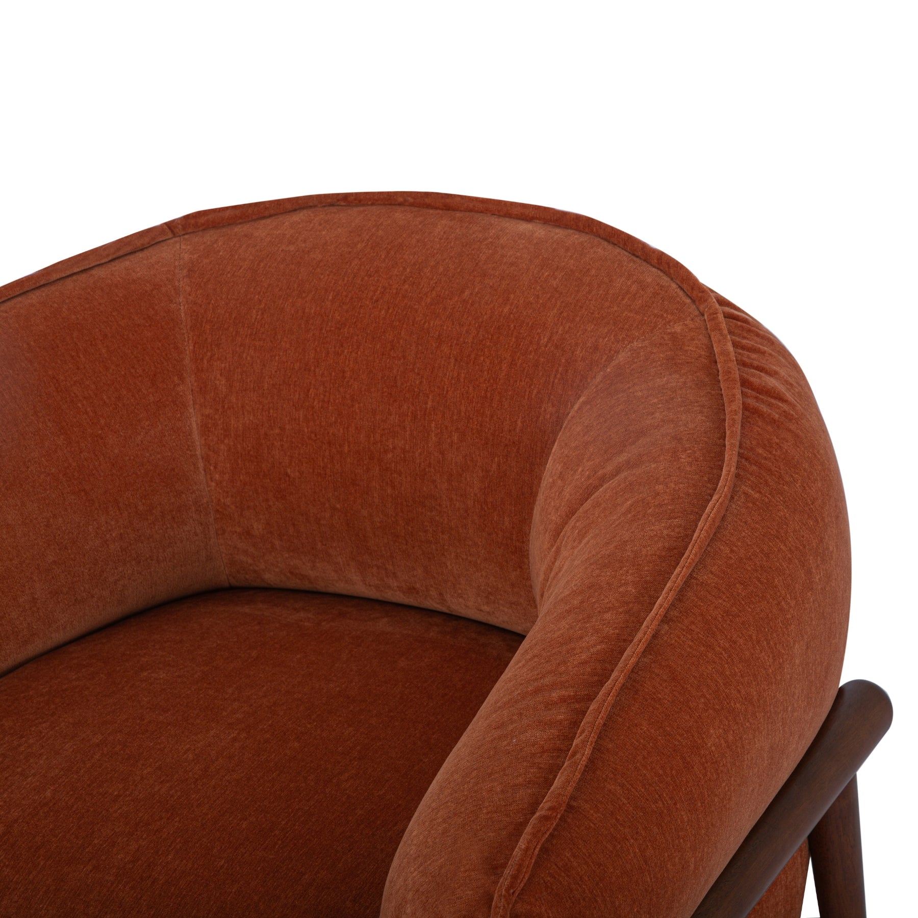 Buttercup Occasional Chair | Rust